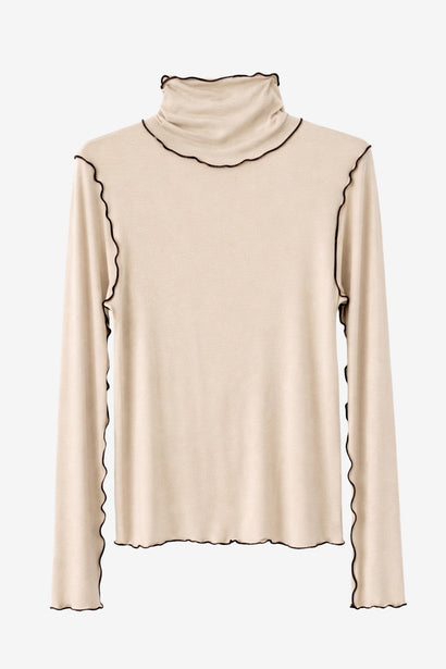 Janice viscose top | Capuccino