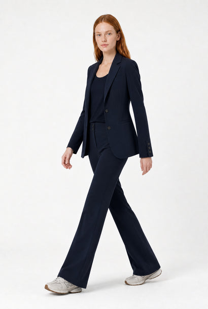 Linda Hose technischer Jersey | Blau