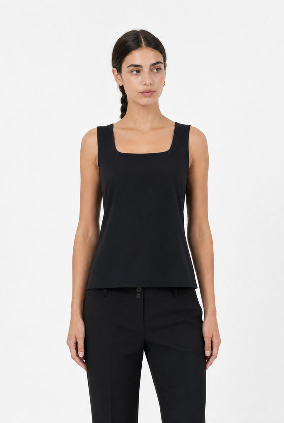 Top Jesy Easy Wear Technical Jersey | Black