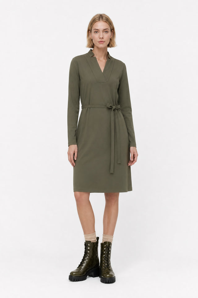 Dress Kelly Technical Jersey Dress Kelly Technical Jersey | Army