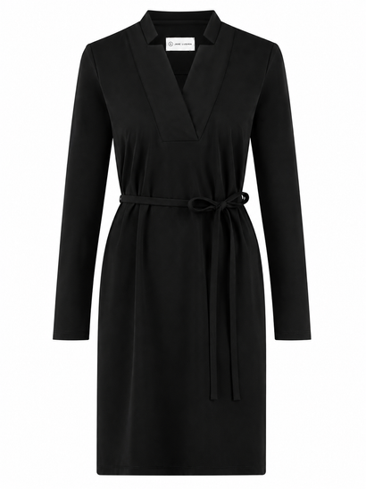 Kleid Kelly Technischer Jersey | Schwarz