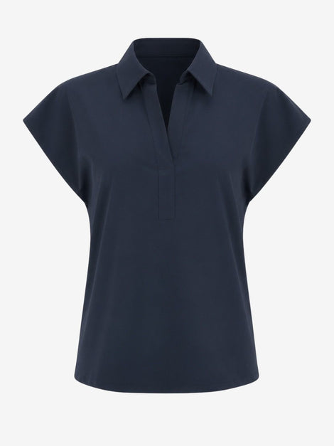 Kitty top technical jersey | Blue