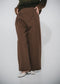 Harlow cotton fancy pants | Brown
