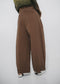 Harlow cotton fancy pants | Brown