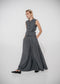 Coco pleated Viskose Hose | Grey