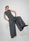 Coco pleated Viskose Hose | Grey