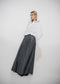 Coco pleated Viskose Hose | Grey