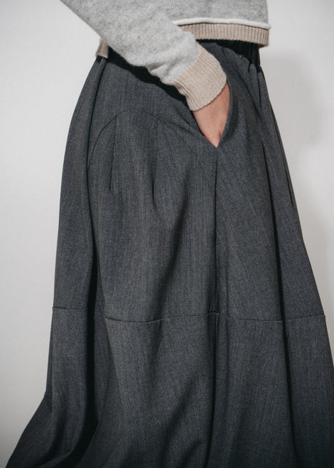 June viscose rok | Grey
