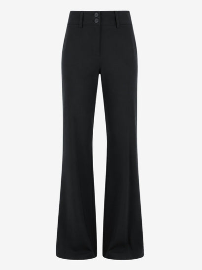 Linda pants technical jersey | Black