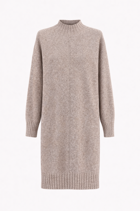 Lang pullover Viscose blend 2068 | Light Brown