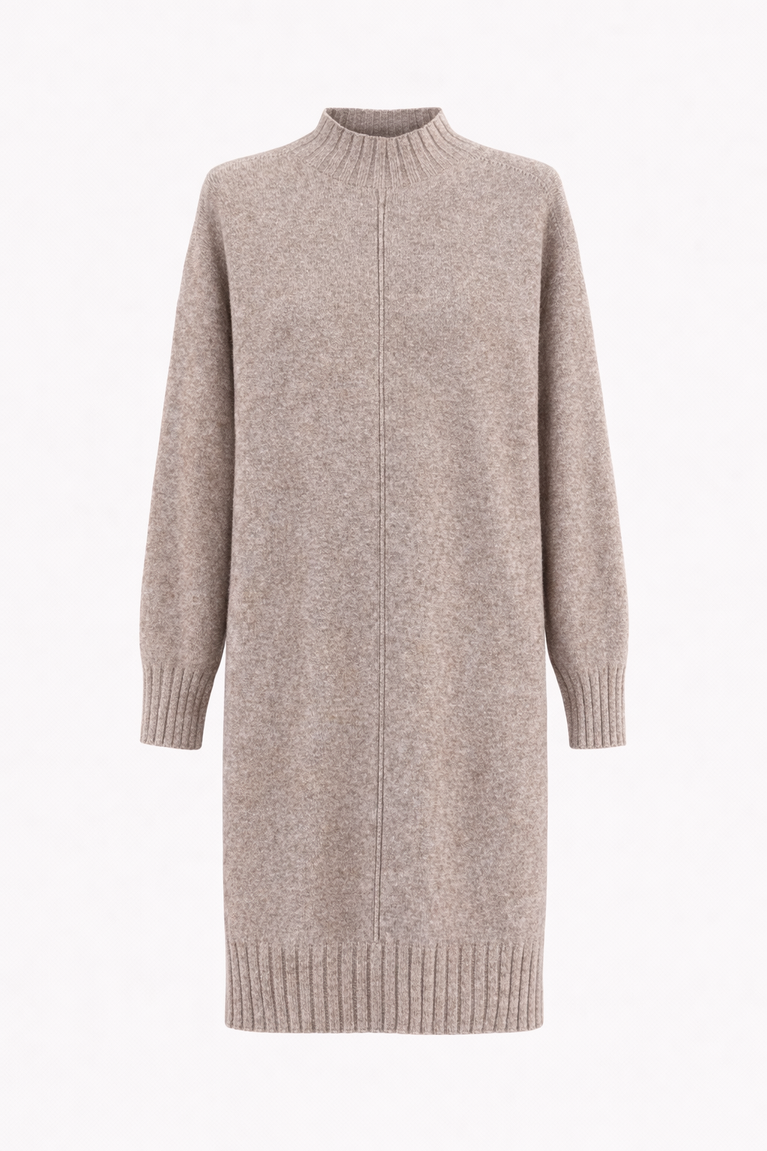 Lang pullover Viscose blend 2068 | Light Brown