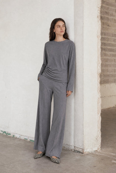 Lucciolo giulietta piquet broek | Grey