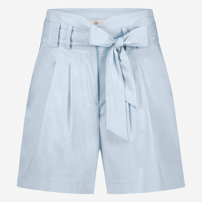 Yana cotton mix shorts | Light Blue