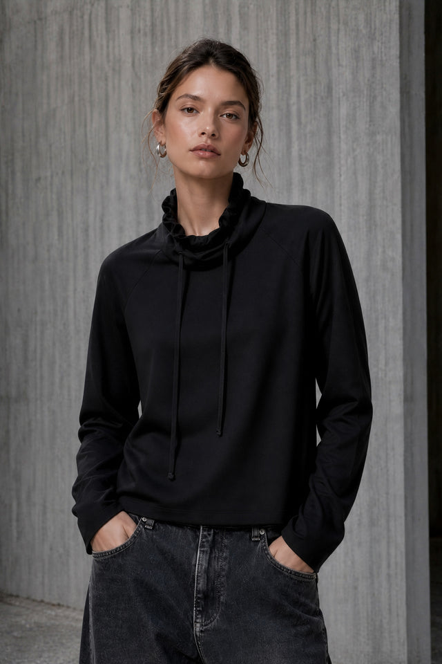 Maren top technical jersey Maren top technical jersey | Black