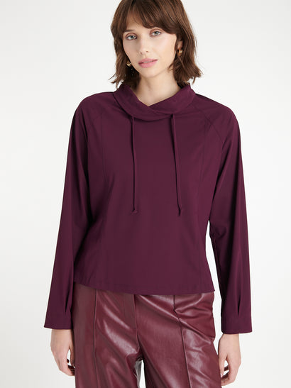 Maren top technical jersey | Cherry