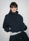 Muse katoen hoodie sweater jacket | Navy