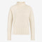 Viscose Naadloos Geverfd pullover NB2275 | Ecru