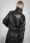 Nerina eco Leer Bomber Jack | Dark Brown
