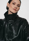Nerina eco Leer Bomber Jack | Black