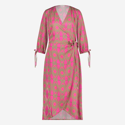 Colinda Dress Eco Viscose | Fuxia