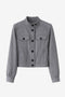 Ophelia Viscose blend short Jack | Grey