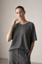 Pavel giulietta piquet top | Grey