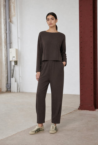 Umbretto Hose technical jersey | Chocolate