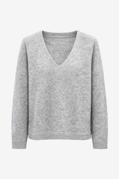 Pullover V-neck H25225 | Silver