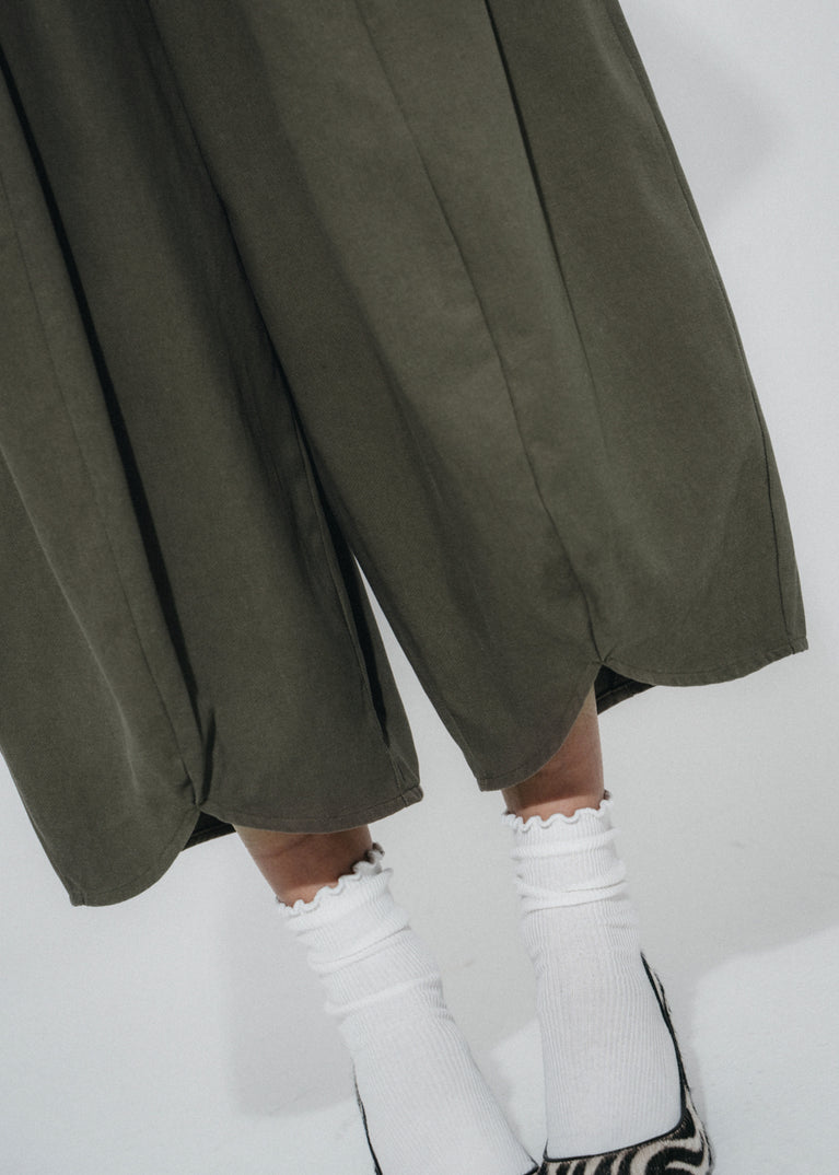 Pulse baggy lyocell Hose | Army