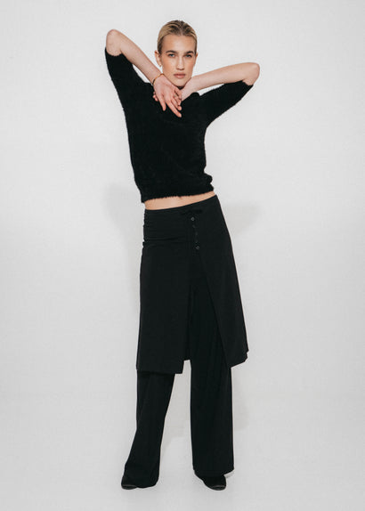 Pantaloni Roland in tessuto Sensitive Tech | Nero