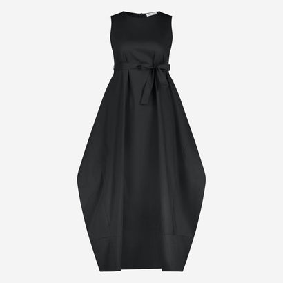 Poplin dress T747 | Black