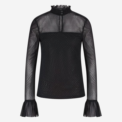 Inn mesh top | Black