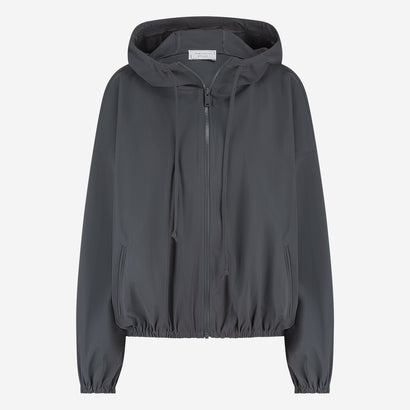 Misi Jacke aus technischem Jersey | Grau
