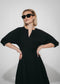 Sasha Kleid Sensitive tech fabric | Black