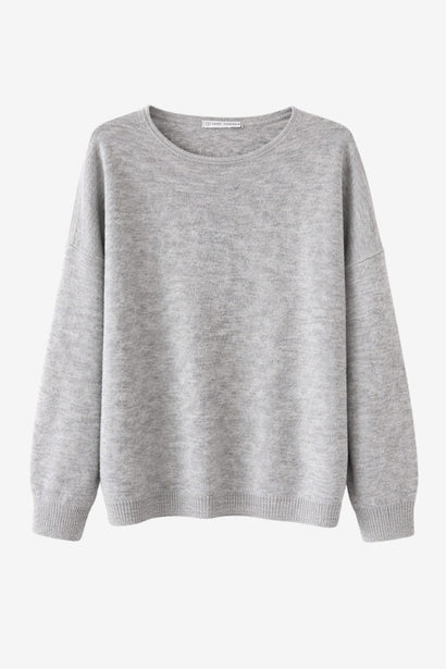 Pull basique H23177 | Argenté
