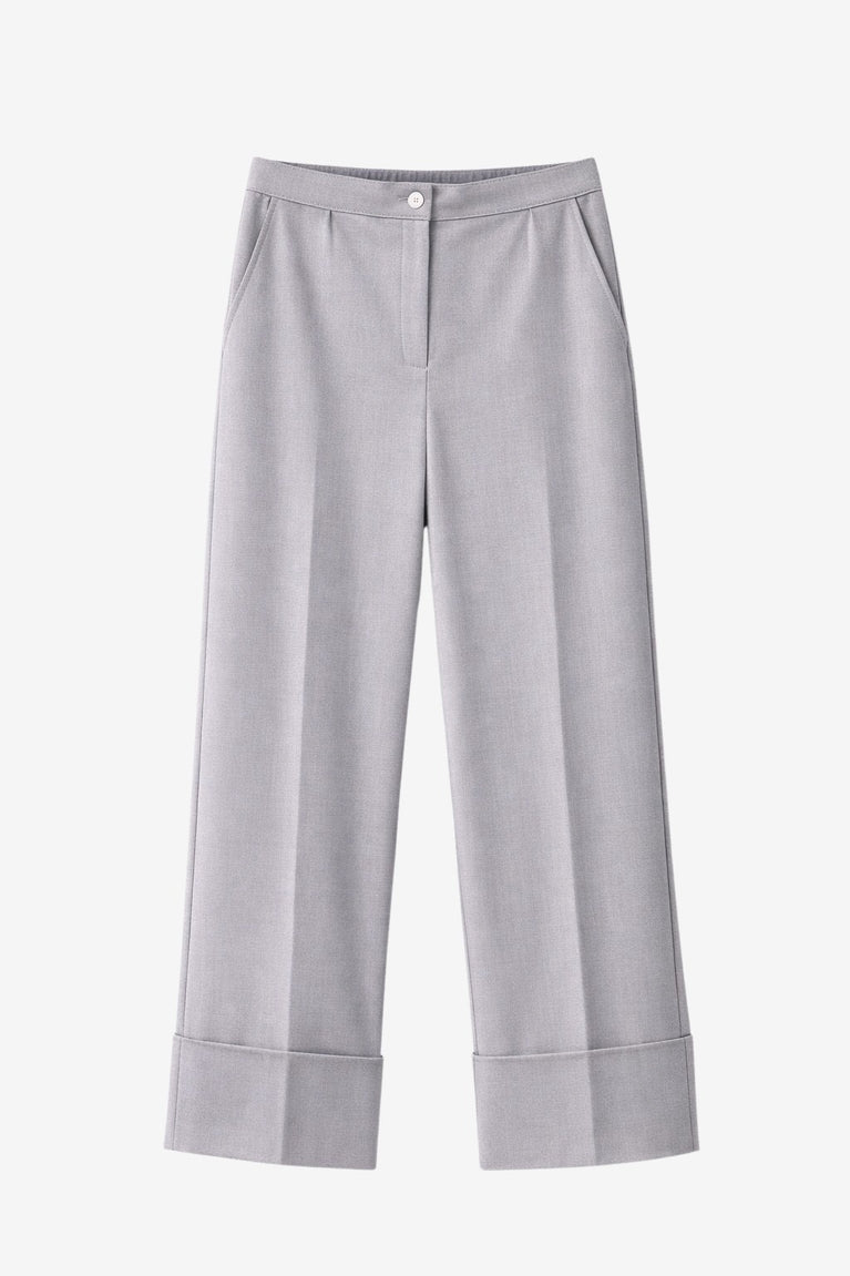 Sirmione Viskose flair Hose | Grigio