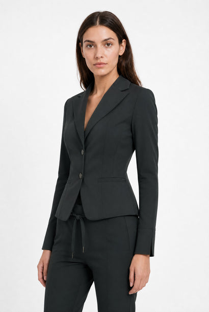 Sofia blazer Technical Jersey | Nattgrå
