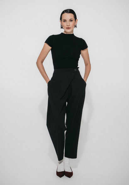 Sossio byxor Sensitive tech fabric | Svart