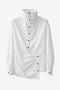 Talia cotton fancy blouse | White