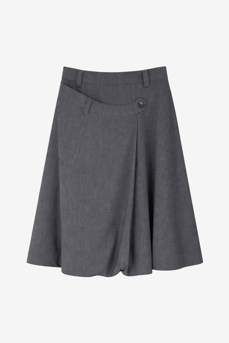 Tess Viskose balloon Rock | Grey