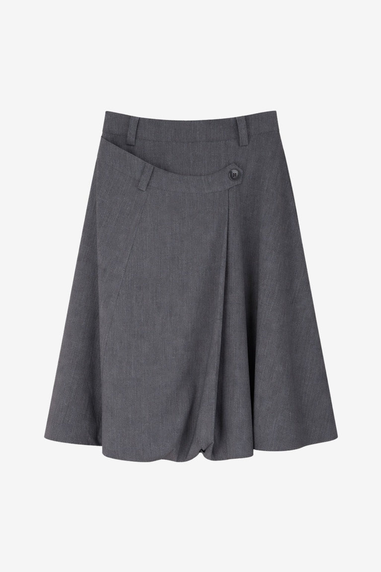 Tess Viskose balloon Rock | Grey