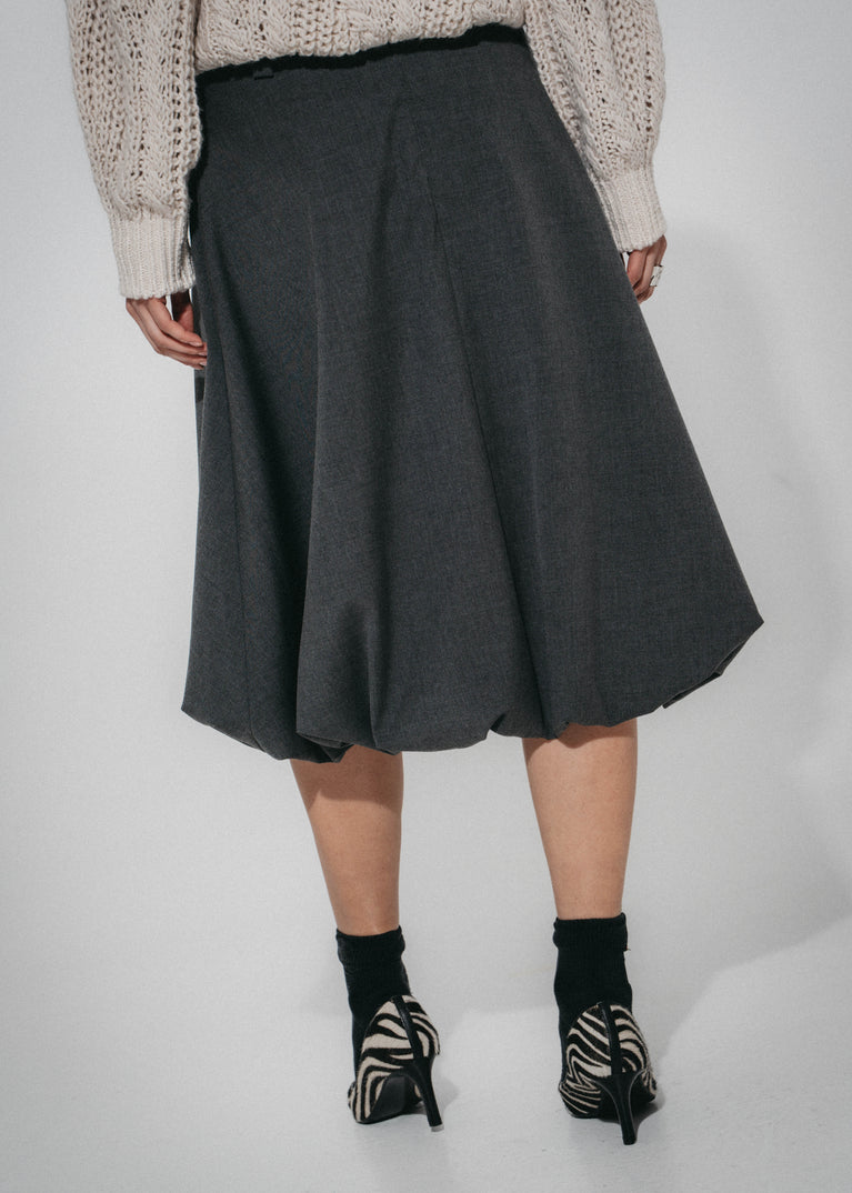 Tess Viskose balloon Rock | Grey