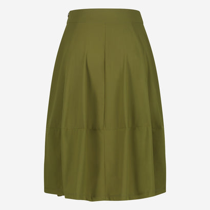 Skirt Karina Technical Jersey | Oliva green