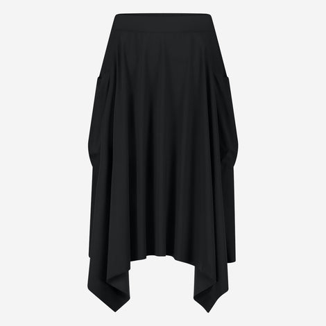 Caro stretch technical jersey Rock | Black