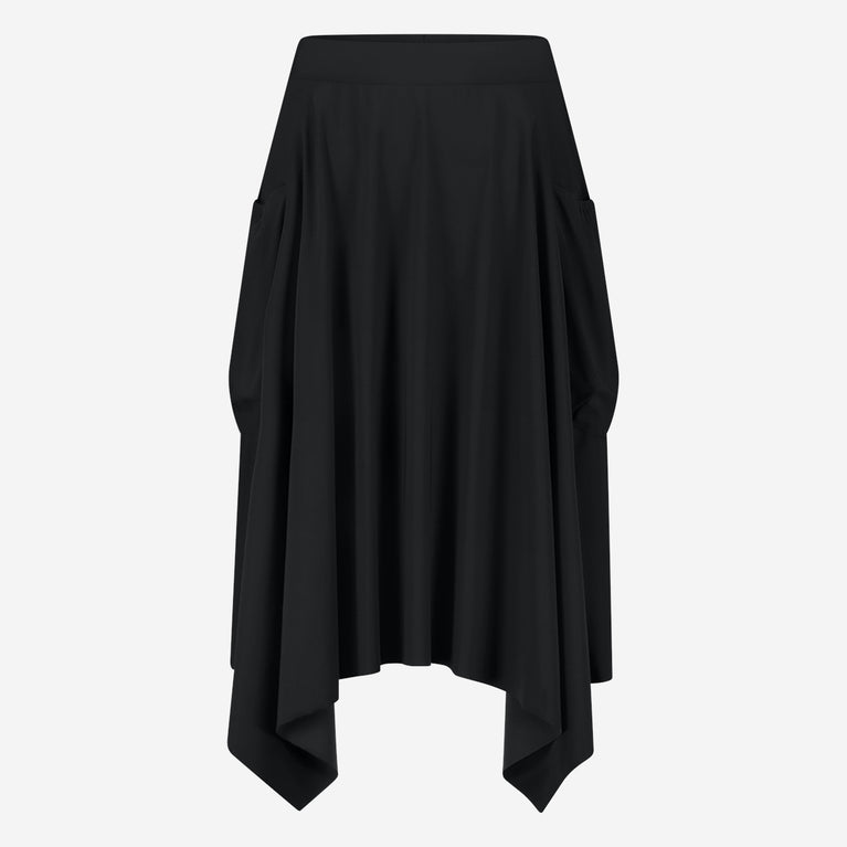 Caro stretch technical jersey Rock | Black
