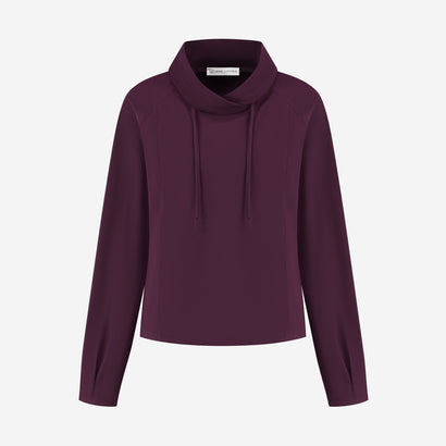 Maren top technical jersey | Cherry