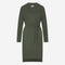Veronica dress technical jersey | Army