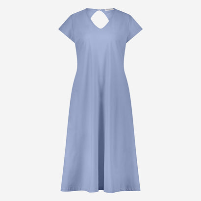 Fennela dress technical jersey | Mid Blue