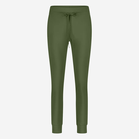John stretch technical jersey Hose | Oliva green