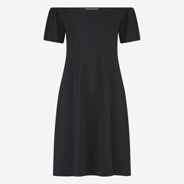 Goldie dress technical jersey | Black